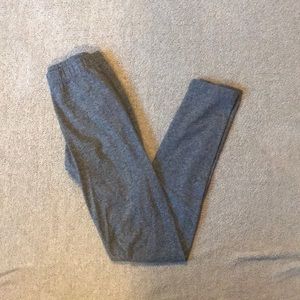 grey breathable leggings